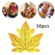 thumbnail image 5 of 50 piezas hojas artificiales de arce hoja boda fiesta cumpleaños bebé J Colcomx hojas de arce, 5 of 7