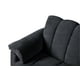 thumbnail image 5 of Sofá Cama de Velvet Gris Oxford Makora Varias Posiciones, 5 of 7