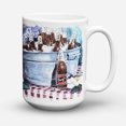thumbnail image 2 of Carolines Treasures 1003CM15 Barqs and old washtub Coffee Mug 15 oz 15 ounce multicolor, 2 of 5