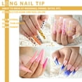 thumbnail image 4 of False Nail Tip, Safe Clear Nail Tip  For Nail Salon For Women, 4 of 8