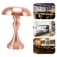 thumbnail image 3 of Rechargeable Mushroom Shape 3 Speed Color Temperature Touch Stepless Dimming Table Lamp with Minimalist Design and Battery Powered for Home, Suitable for Bedside Tables,, 3 of 8