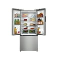 Hamilton Beach, 17.7 Cu. Ft. French Door Refrigerator, Platinum Silver