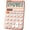Blush Pink, variant on CATIGA 12 Digit Desktop Calculator with Large LCD Display, Round Design Big Button, Dual Power, Standard Function for Office, Home, School, SD-1292