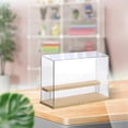 thumbnail image 3 of Vitrina vertical de acrílico transparente CUTICAT soporte a prueba de polvo para figuras de muñecas 2 capas, 3 of 7