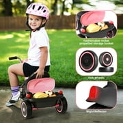 XJD 5-in-1 Toddler Bike for 1-4 Years Old Boys Girls Tricycles for Toddlers Kids Trikes for Balance Training Baby Bike Infant Trike