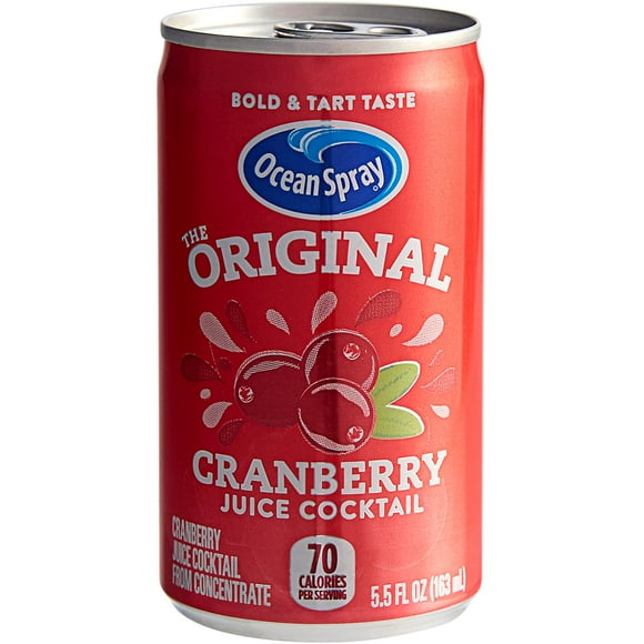 Ocean Spary 5.5 fl. oz. Cranberry Juice Cocktail - 48/Case