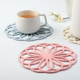 thumbnail image 3 of Bovemsi Daily Deals Clearance, Toaster Bags Hollow Insulation Pad Anti Scalding Pad Household Anti Slip Kitchen Pot Pad Bowl Pad Dinner Plate Pad Tableware Cup Pad, 3 of 8