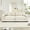 White, variant on 2-seater 92" Oversized Cloud Modular Sectional Couch,Corduroy Fabric Extra-Wide Armrests Throw Pillows Ergonomic Design High Resilience Cushion Easy Assembly for Living Rooms Bedrooms (Green)