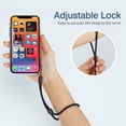 thumbnail image 4 of Hand Wrist Strap Lanyard, Hukado 6 Pack 9.5 inch Adjustable Nylon Wristlet Straps Keychain String for Cell Phone Case, 4 of 5