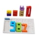 thumbnail image 4 of Juego de bloques de construcción con números apilables, juguete educativo para contar del 1 al 10, bloques digitales, juguetes de aprendizaje de, 4 of 8