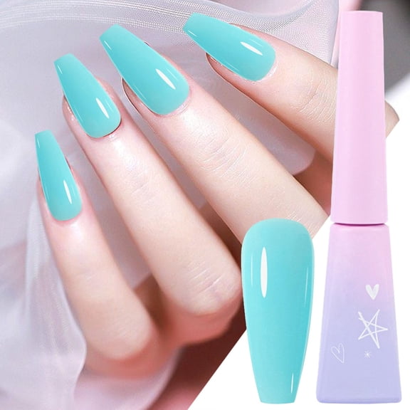 Complete Gel Nail Polish Set, S19 - No-Bake Long Lasting Nude Transparent Nail Polish, Odorless Glossy Shade 8Ml, Nail Polish Easter Mother'S Day Nail Care Makeup Organizers