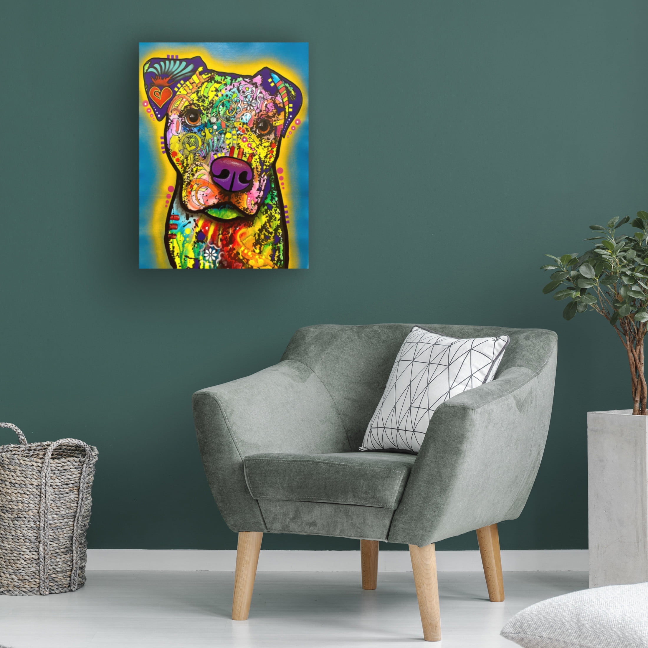 Canvas Wall Art - Dean Russo 'Mom Said You Have To Play With Me' Wall Art for Living Room, Bedroom, or Office Décor by Trademark Fine Art - 18 x 24 Inches