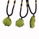 thumbnail image 1 of Collar de cristal moldavita, colgante de piedra Irregular, collar de piedra energética de cristal Natural, regalo, 1 of 9