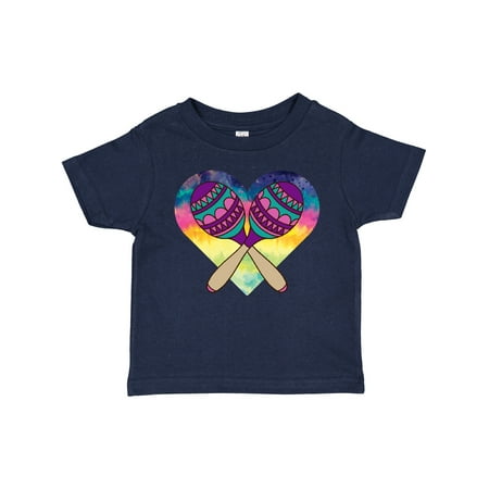 

Inktastic Cinco De Mayo Maracas Heart Gift Toddler Toddler Girl T-Shirt