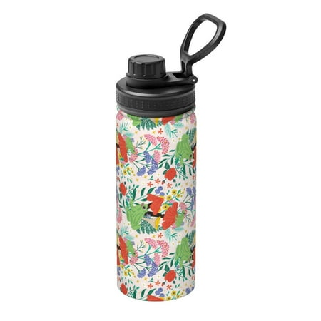 

Ocsxa Mushroom and Frogs Print 18oz Stainless Steel Water Bottle Unisex Water Bottle Insulated Sports Water Cup Flask for Cold Water Drinks/Sports/Travel/Car/School