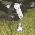 thumbnail image 3 of Guardian Bell Motorcycle Biker Luck Gremlin Riding Bell Hanger (Original Version), Standard, Silver, 3 of 5