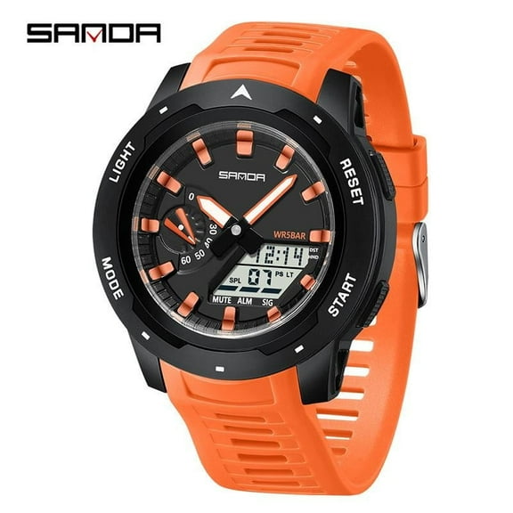 Explojoy Teen Sport Digital Watch – Waterproof Dual Display Wristwatch with Alarm, Stopwatch & LED Backlight
