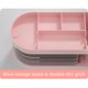 thumbnail image 4 of Caja de almacenamiento de escritorio multicapa Fiudx Contenedor de bolígrafos para estudiantes Rotativa transparente, 4 of 6