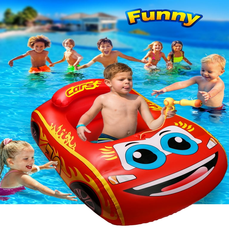 Inflatable car pool toy sale