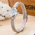 thumbnail image 5 of Women Ladies Stainless Steel Watches for Women Nurses Mesh Band Wrist Watch Wrist Watches for Men Gold, 5 of 5
