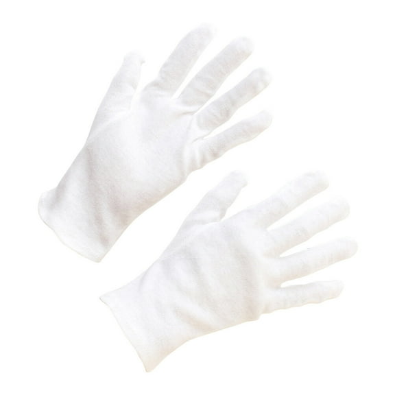 TUIBELYN White Cotton Eczema Gloves - Industrial, Salon, Gardening
