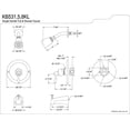 thumbnail image 4 of Avalon Single Loop Handle Shower Oil Rubbed Bronze Finished, 4 of 5