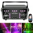 thumbnail image 3 of PANGJIFA 21 Eye RGB DJ Party Strobe Light Voice Activated Remote Control, 3 of 7