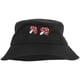 thumbnail image 1 of Sombrero de pescador con bordado de setas para mujer, sombrero de pescador para acampar al aire libre para verano, 1 of 5
