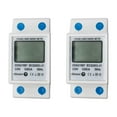 thumbnail image 4 of Medidor de potencia doméstico de voltaje Monofásico 80A Ddsu1897 LCD Voltímetro AC220V Medidor de electricidad Amperímetro de fondo Macarena Medidor de energía inteligente, 4 of 6