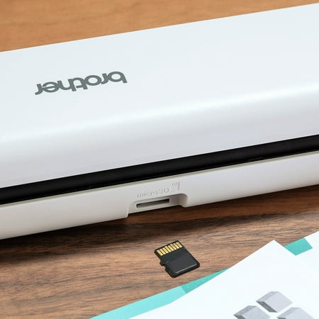 Brother - DS-940DW Compact Wireless Duplex Mobile Document Scanner - White