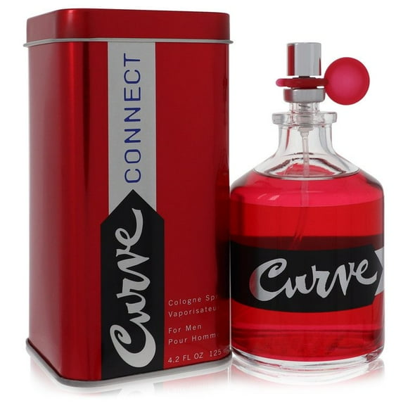 Curve Connect by Liz Claiborne Eau De Cologne Spray 4.2 oz Pack of 4