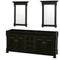 thumbnail image 1 of Wyndham Collection Wcvtrad80dcxsxxm28 Andover 80" Double Free Standing Wood Vanity Cabinet, 1 of 1