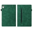 thumbnail image 2 of Case for iPad Pro 9.7 inch 2016/5th Gen 2017/6th Gen 2018, Premium PU Leather Business Folio Stand Cover with Outside Pocket / Inner Card Slots Shockproof Case with Pen Slot - Green, 2 of 8