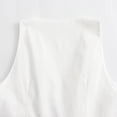 thumbnail image 5 of Women Summer Solid Color Slim Cardigan Bowknot Decoration Fashion Vest Female Outer Wear Vest Tan Fall Jacket for Women Women Fitted Jacket Business Casual Jacket for Women Jacket for Women with, 5 of 5