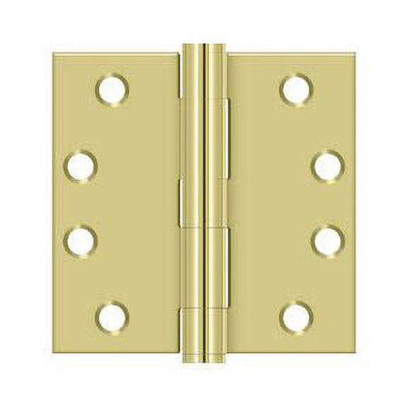 Deltana S44HD3 HD Value Choice for Indoor Applications Steel 4-Inch x 4-Inch Square Hinge
