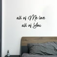 thumbnail image 3 of Handmadetneonsign All Of Me Loves All Of You Words Metal Wall Art Light, Quote Metal Sign Wall Decor, Quote Metal Decor, 3 of 5
