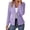 Gray, variant on Women Fitted Blazer Jacket Lapel Collar Long Sleeve Metal Button Decor Slim Waist Tailored Business Casual Office Outer Coat White S