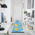 thumbnail image 5 of Happy Fish on Sea Runner Area Rug 2x6 Soft Non-Slip Washable Bedside Carpet for Hallway Bedroom Living Room Home Decor, 5 of 8