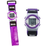 WobL 188813000315 Vibrating Alarm Watch, Purple