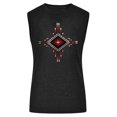 thumbnail image 4 of DailyTrove Women's Eye Graphic Sleeveless Tank Top - Polyester Casual Summer & Edgy Wear, Cool for Outings, 4 of 4
