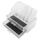 thumbnail image 2 of Fugacal hermoso juego de caja de almacenamiento de maquillaje de dos niveles para mujeres para joyería organizador de lápiz labial para nias para joyería soporte de Fugacal No se aplica, 2 of 6