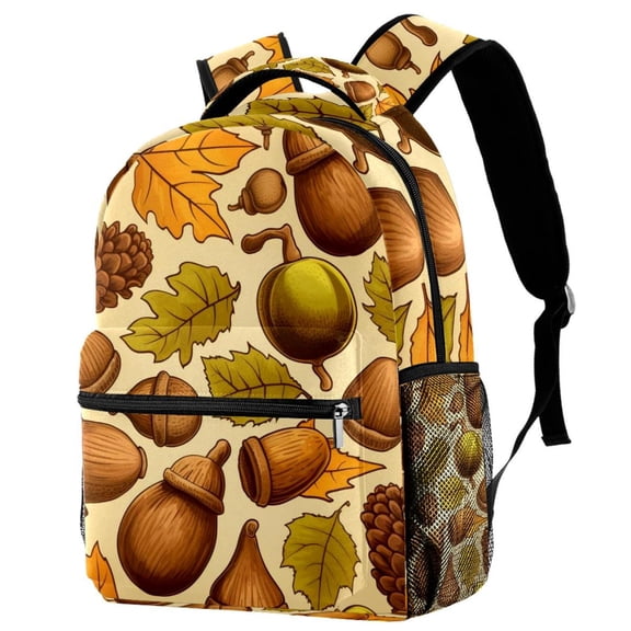Lightweight Backpack Acorns School Bag Travel Laptop Daypack for Men Women Casual Rucksack