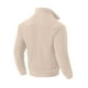 thumbnail image 3 of pstuiky camisa de manga larga para hombre, Abrigo informal de manga larga con media cremallera y cuello de solapa para hombre, chaquetas informales, abrigos de polar Tops casuales para hombres xxxl, 3 of 6