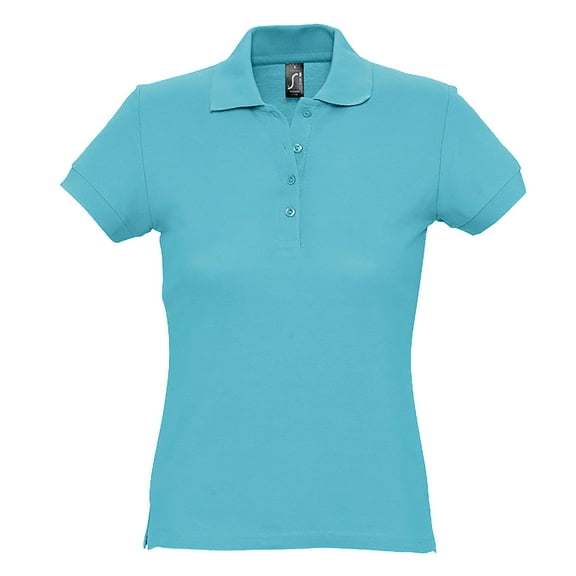 SOLS Womens Passion Pique Short Sleeve Polo Shirt