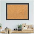 thumbnail image 5 of Amanti Art Natural Cork Board Wood Framed Corvino Black Narrow Bulletin Board 31 in. x 23 in., 5 of 7