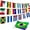 5.5 x 8 Inch, variant on Anley Latin America 23 Countries String Flags - Assorted Latino Flag Banners for Heritage Hispanic Month International Events Conference Party Decoration Sports Bars - 26 Ft 23 Flags