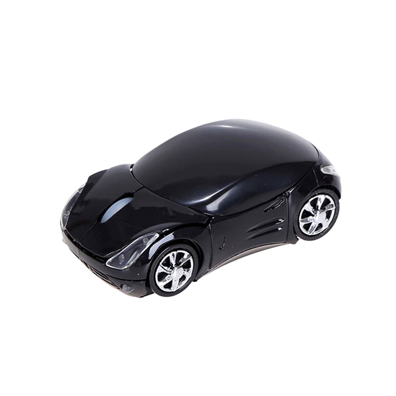 Cagogo Car-Shape Wireless Mouse, 2.4GHz 1200DPI Optical USB Mouse For PC Laptop Tablet, Portable Computer Mouse For Home Office, Ergonomic Design, Long Battery Life