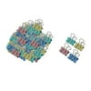 Unique Bargains 15mm Width Paper File Organize Metal Binder Clips 60Pcs