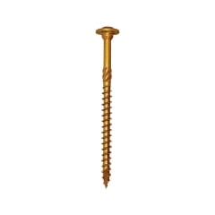 

50PC GRK Fasteners GRK Fasteners - 96010 - No. 20 x 5-1/8 in. L Star Round Head Structural Screws - 50/Pack