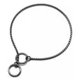 thumbnail image 2 of Collar De Perro Con Cadena De Serpiente De Acero Inoxidable, 2 of 7